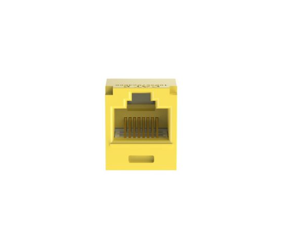 Mini-Com TX6 PLUS TG Style UTP Jack Module, Yellow