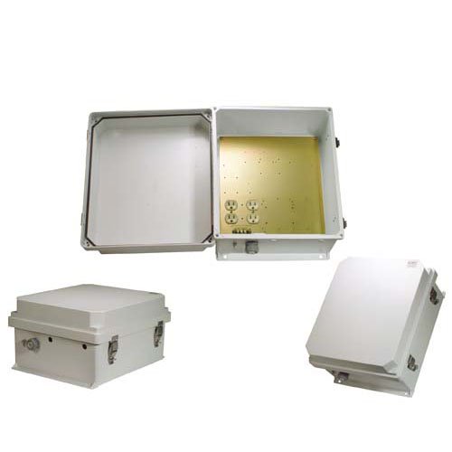 14x12x7 Inch UL Listed 120 VAC Weatherproof Enclosure