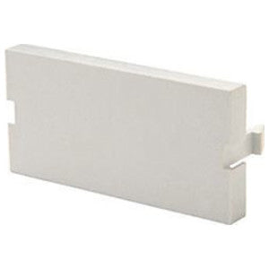 Series II Blank Insert Module, 1U, Fog White