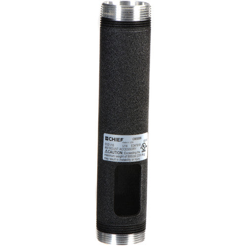 9 Inch Fixed Extension Column, Pole, Black