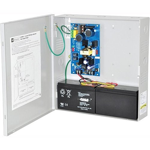 Power Supply Charger, Single Class 2 Output, 12/24VDC @ 4A, 115VAC, BC300 Enclosure