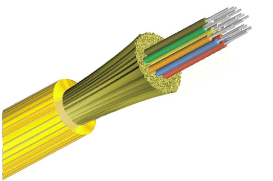 12 Strand Singlemode Nonarmored Riser Yellow