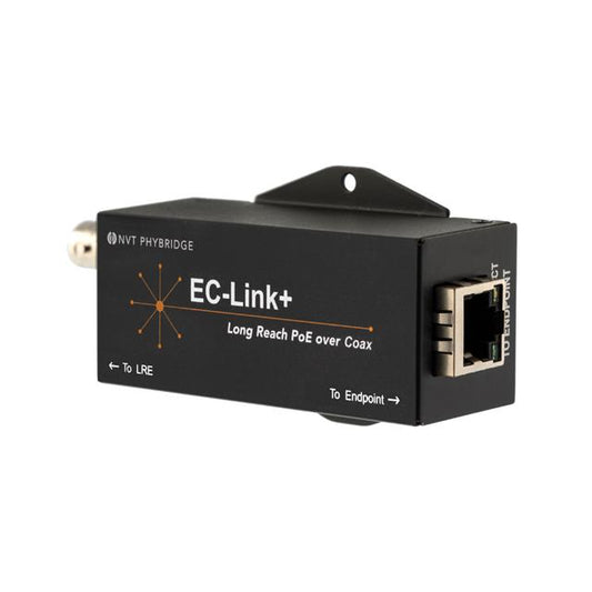 EC-Link+ CLEER PoE meida adapter negotiates power w/IP device