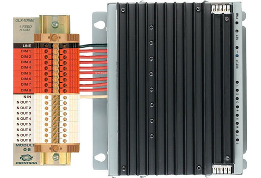 8 Channel Dimmer Module, Single Feed