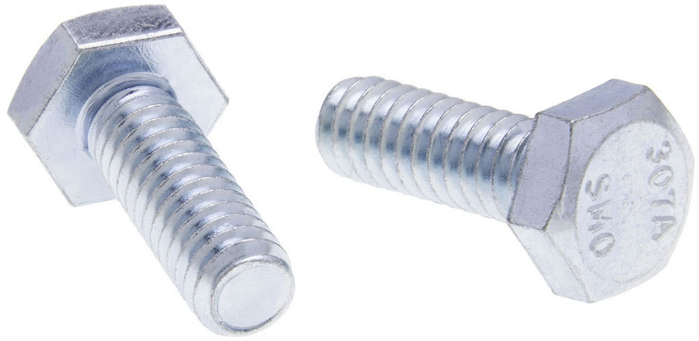 Grade 2 Steel Zinc Chromate 1/4-20 x 1 in. Hexagon Cap Screws/Bolts