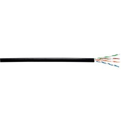 GenSPEED 5000 Cat 5e Outside Plant Cable, Black