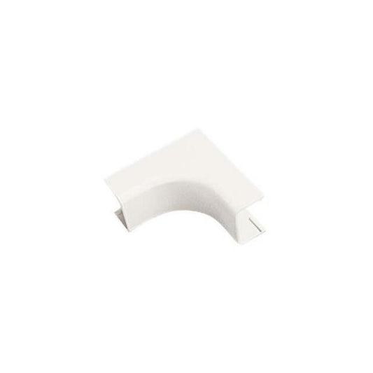 LD10 Non-Metallic Surface Raceway Inside Corner Fitting With 1 in. Bend Radius, Ivory