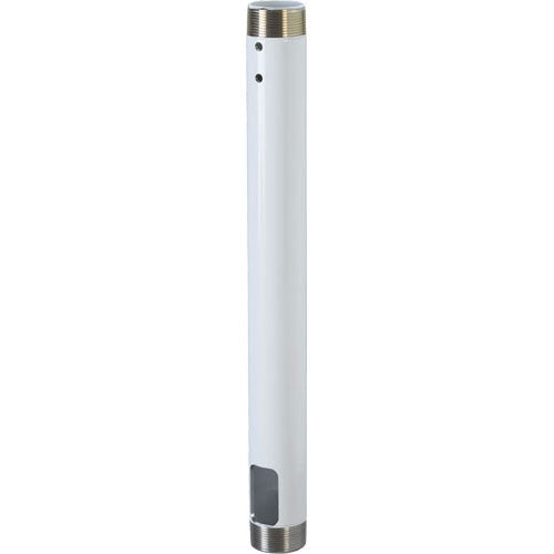 36" Fixed Extension Column, White