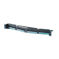 Clarity 6 Angled High Density 110 Patch Panel, 24-Port