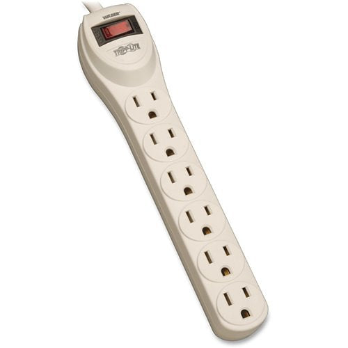 Industrial Power Strip, 6-Outlet, 4 ft. (1.22 m) Cord