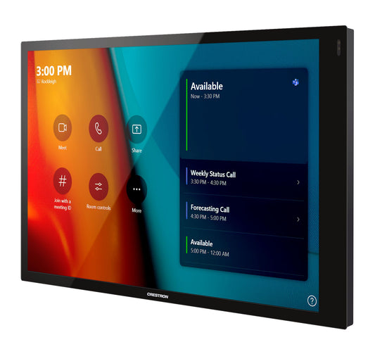 10.1 in. Wall Mount Touch Screen, Black Smooth