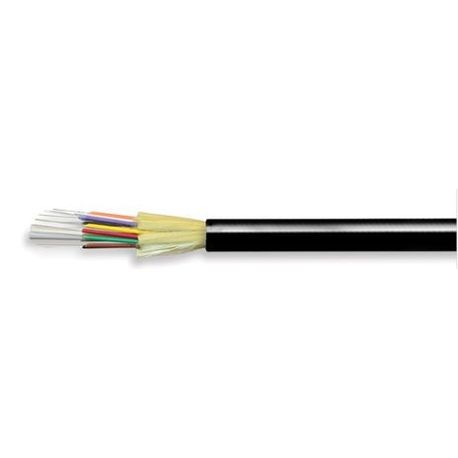 TeraGain Tight Buffered Plenum Cable, Multimode, Black