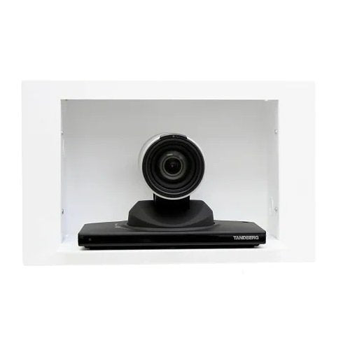 In-Wall Enclosure for the Polycom EagleEye, White