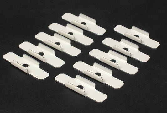 Support Clip For Series 500/700 Raceway, Ivory