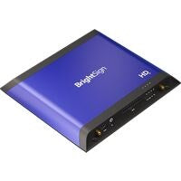 Brightsign H.265, Delivers 4K60p video on HDR, HMTL5, standard I/O for GPIO, IR,