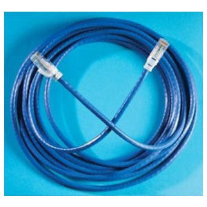 Clarity Cat 6 UTP Modular Patch Cord, 1 ft., Blue